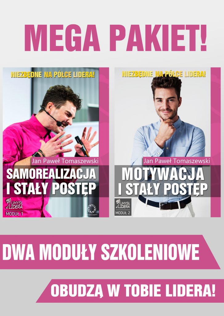 Umysł Lidera – Pakiet. Samorealizacja i stały postęp + Motywacja i stały postęp